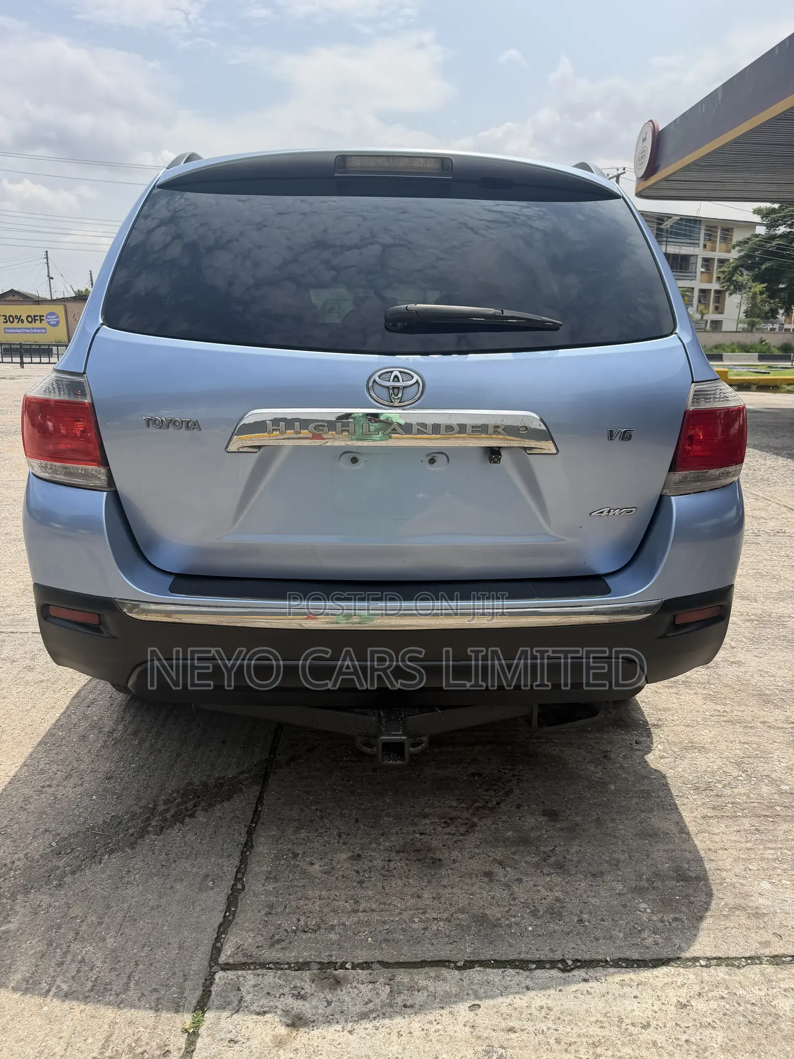 Toyota Highlander Sport 4x4 2009 Blue