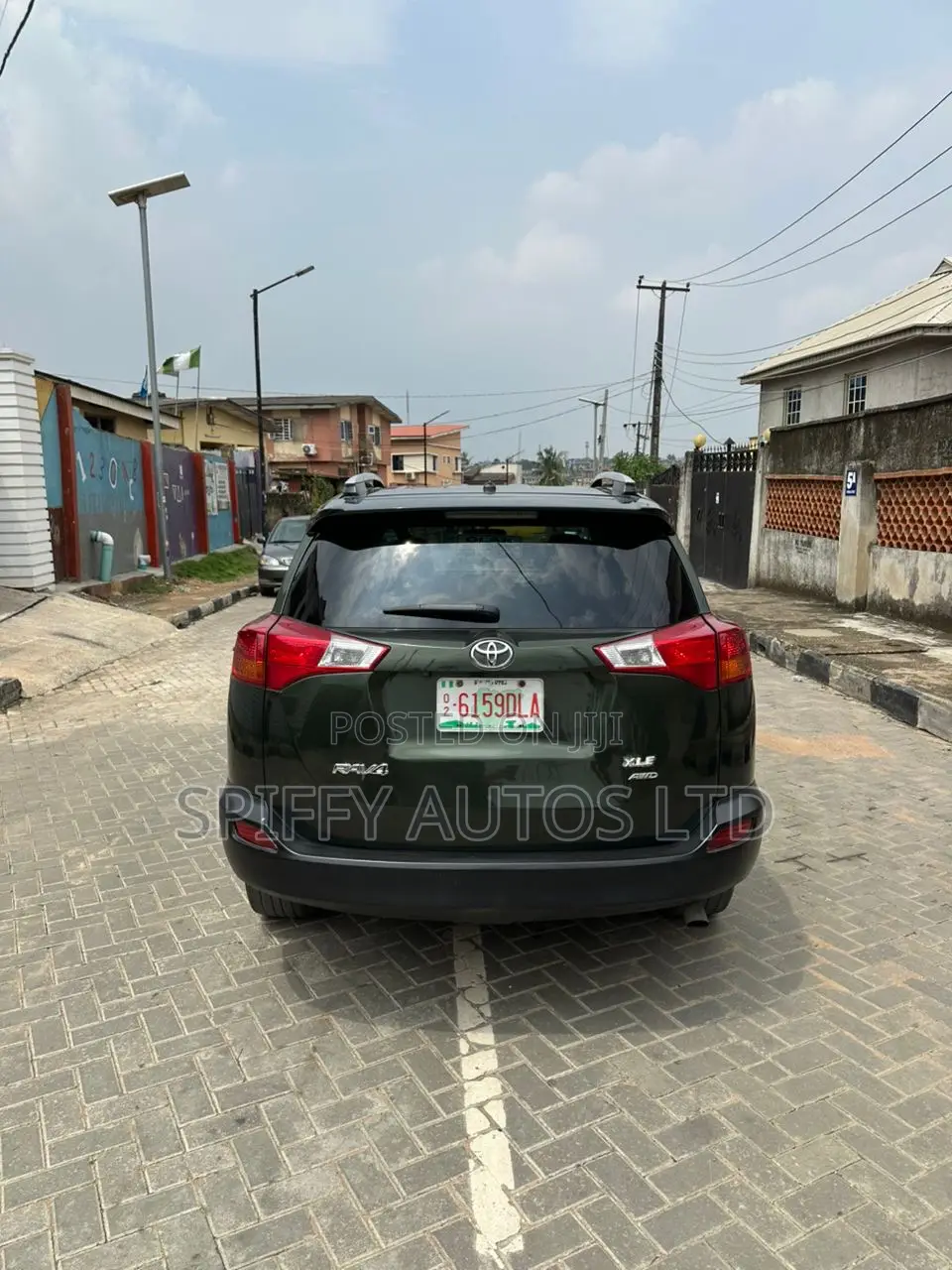 Toyota RAV4 LE AWD (2.5L 4cyl 6A) 2013 Green