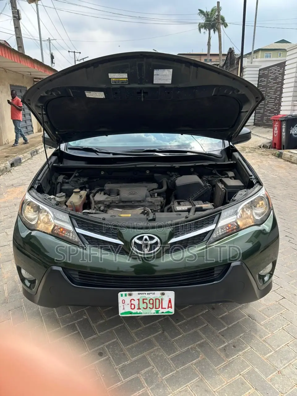 Toyota RAV4 LE AWD (2.5L 4cyl 6A) 2013 Green