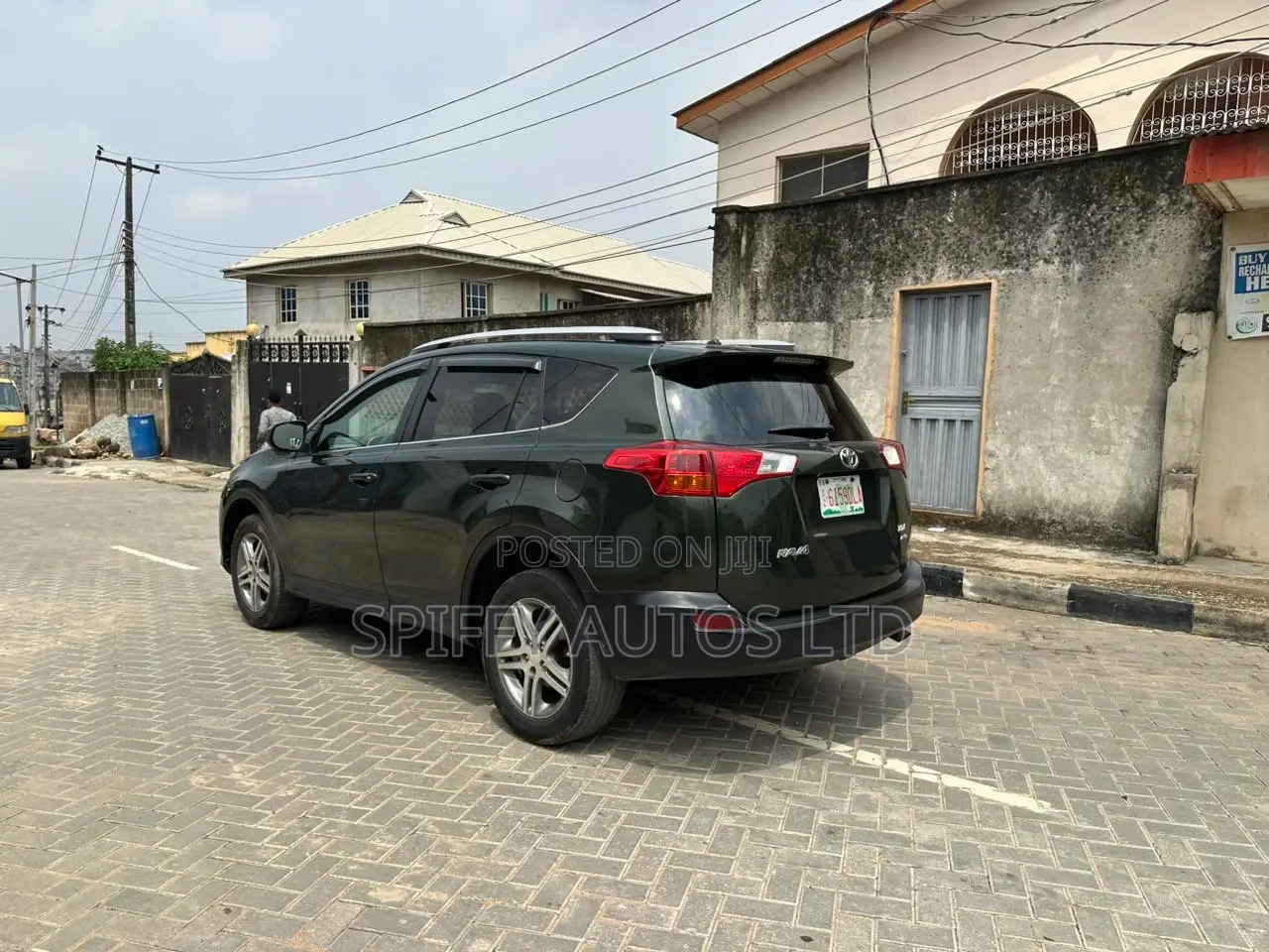 Toyota RAV4 LE AWD (2.5L 4cyl 6A) 2013 Green