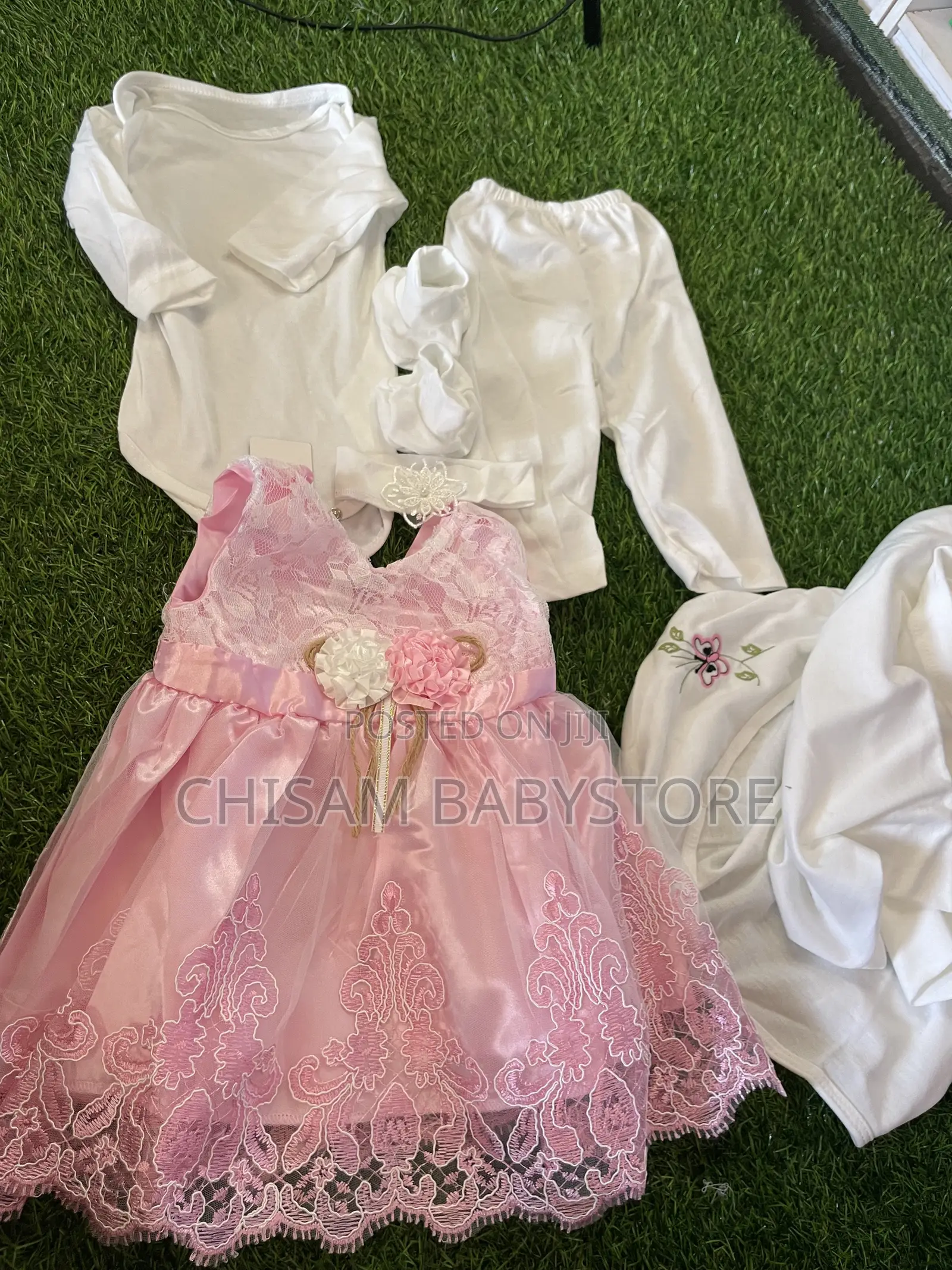 Baby Girl Christening Set