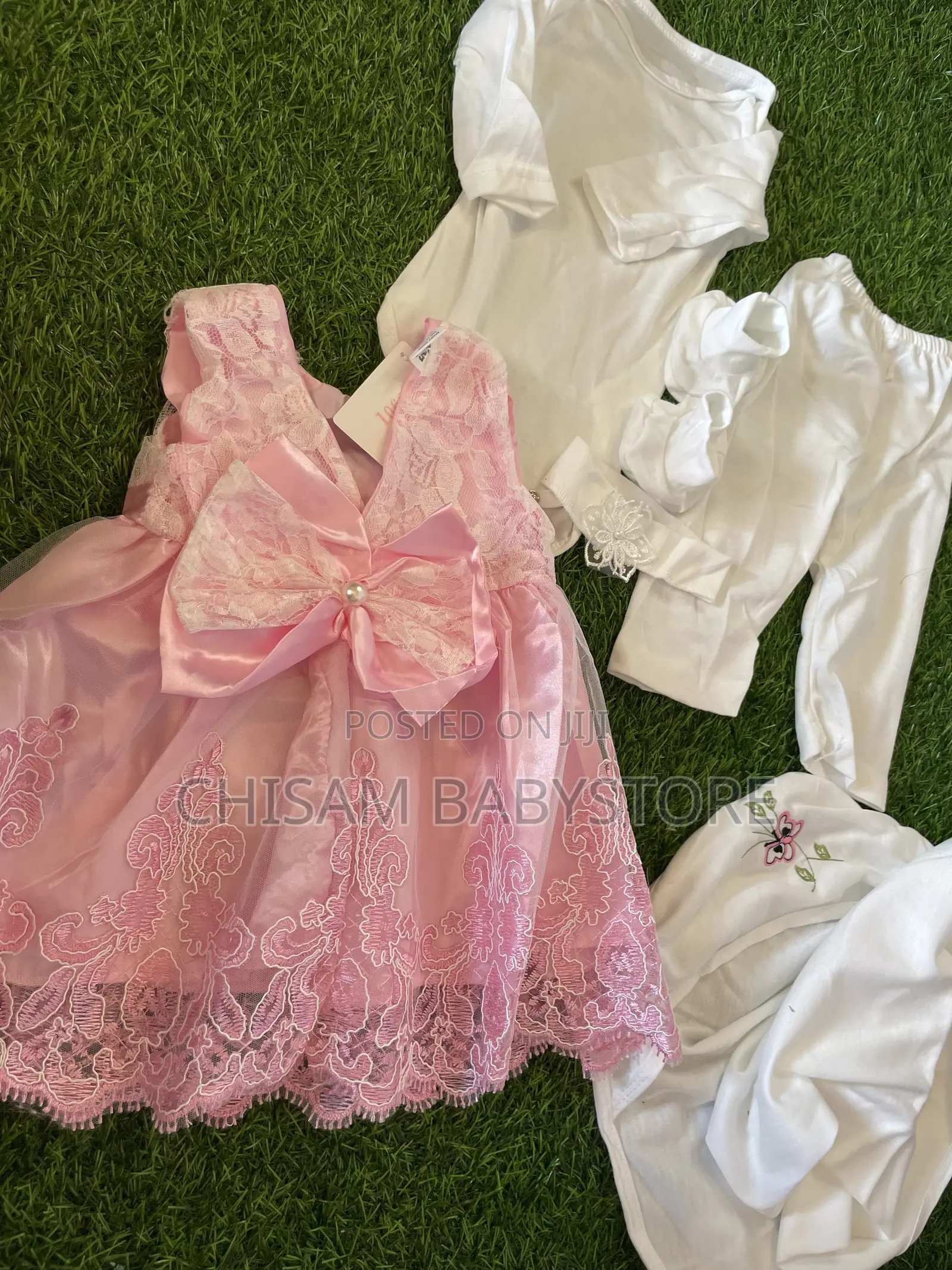 Baby Girl Christening Set