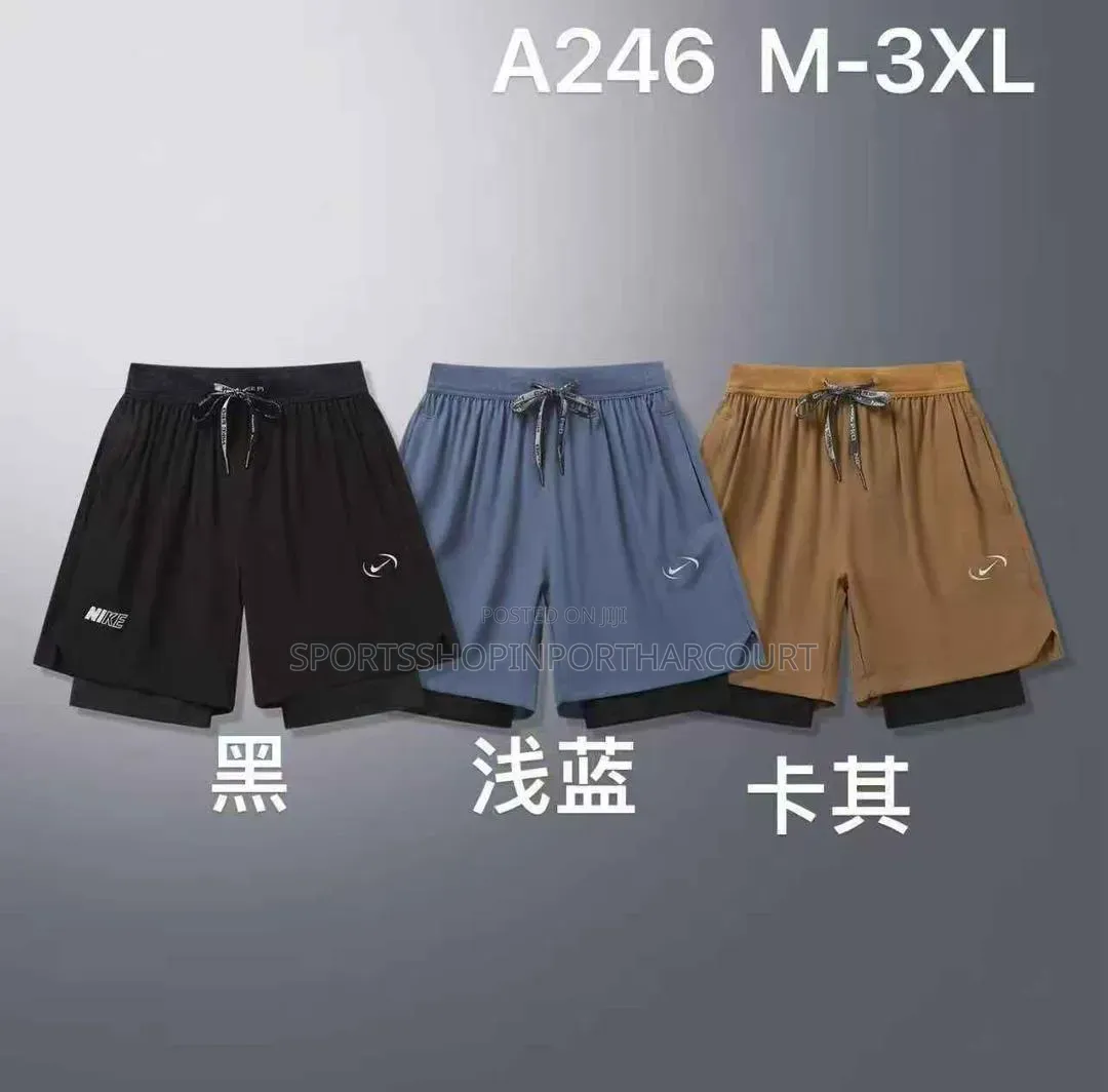 Under Armor, Nike and Adidas Sports Short and Inner Tight