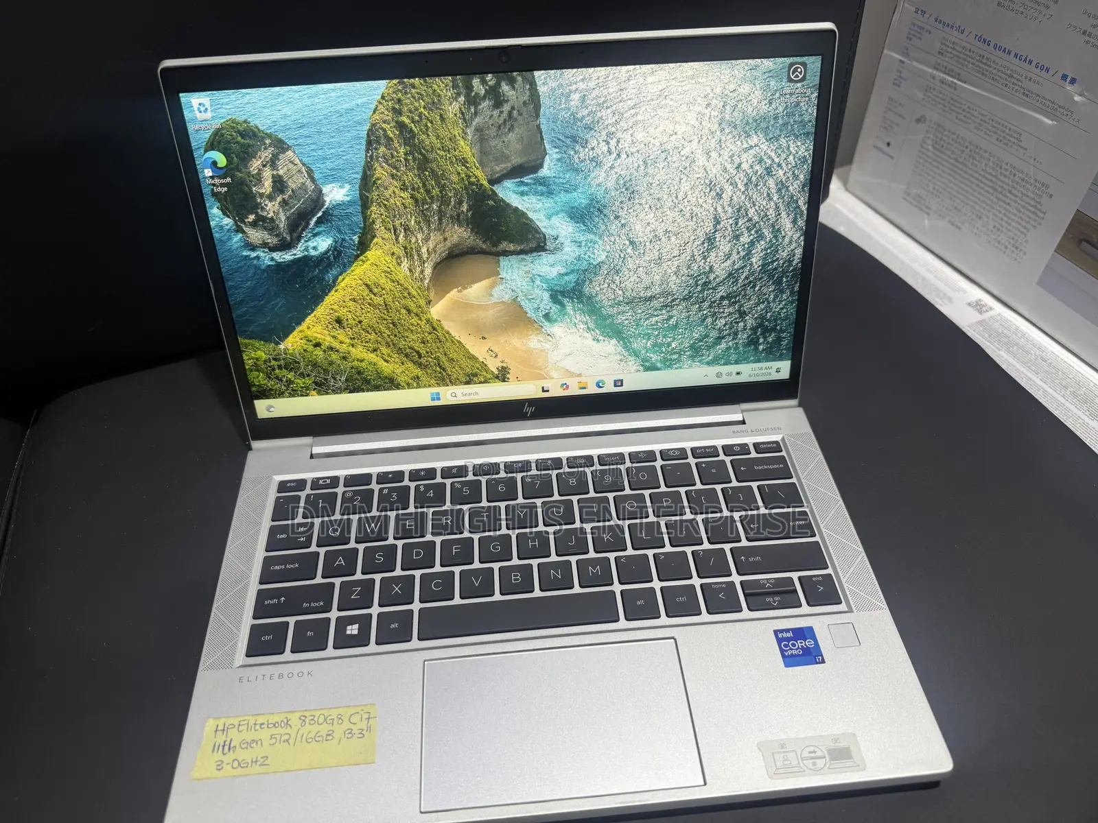 Laptop HP EliteBook 830 G8 16GB Intel Core i7 SSD 512GB