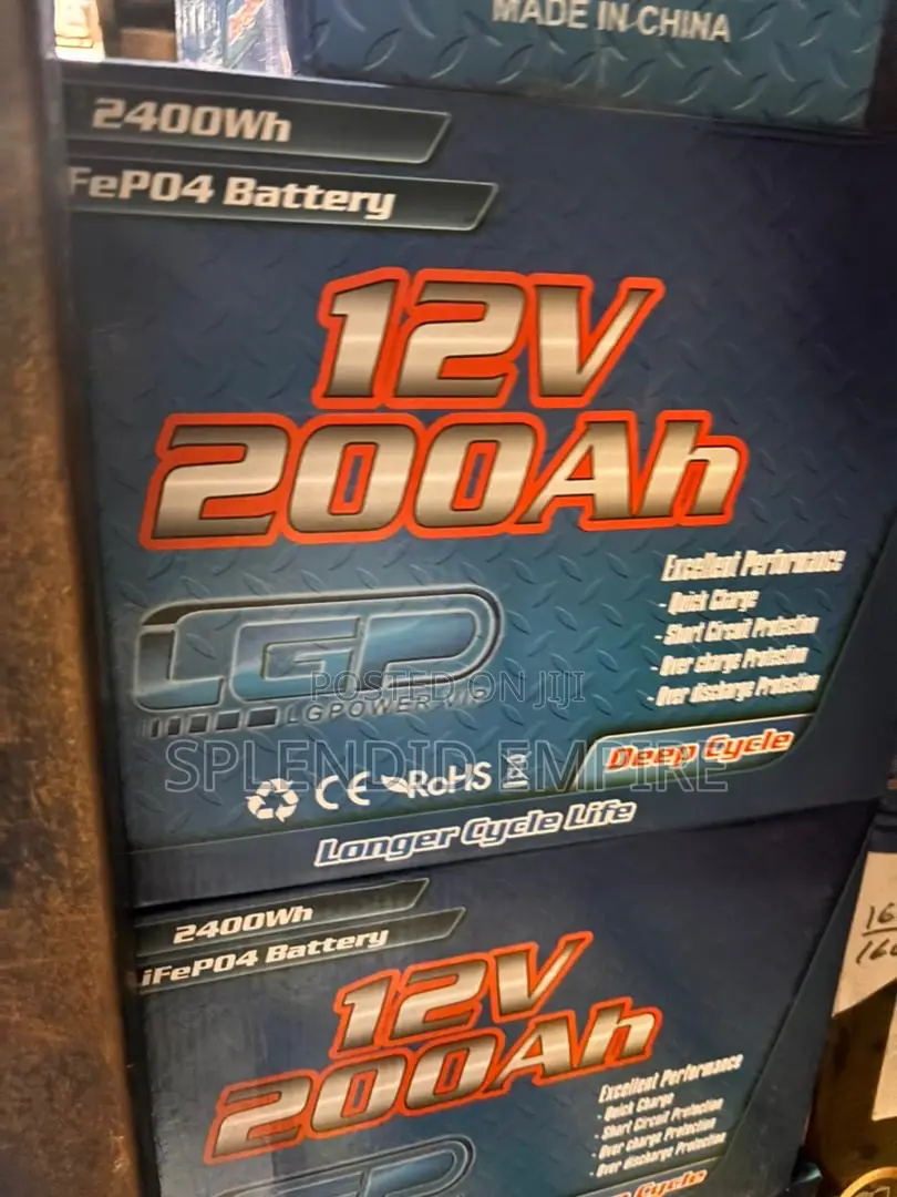 12v 200ah Gp Lithium Battery 2.4kwh