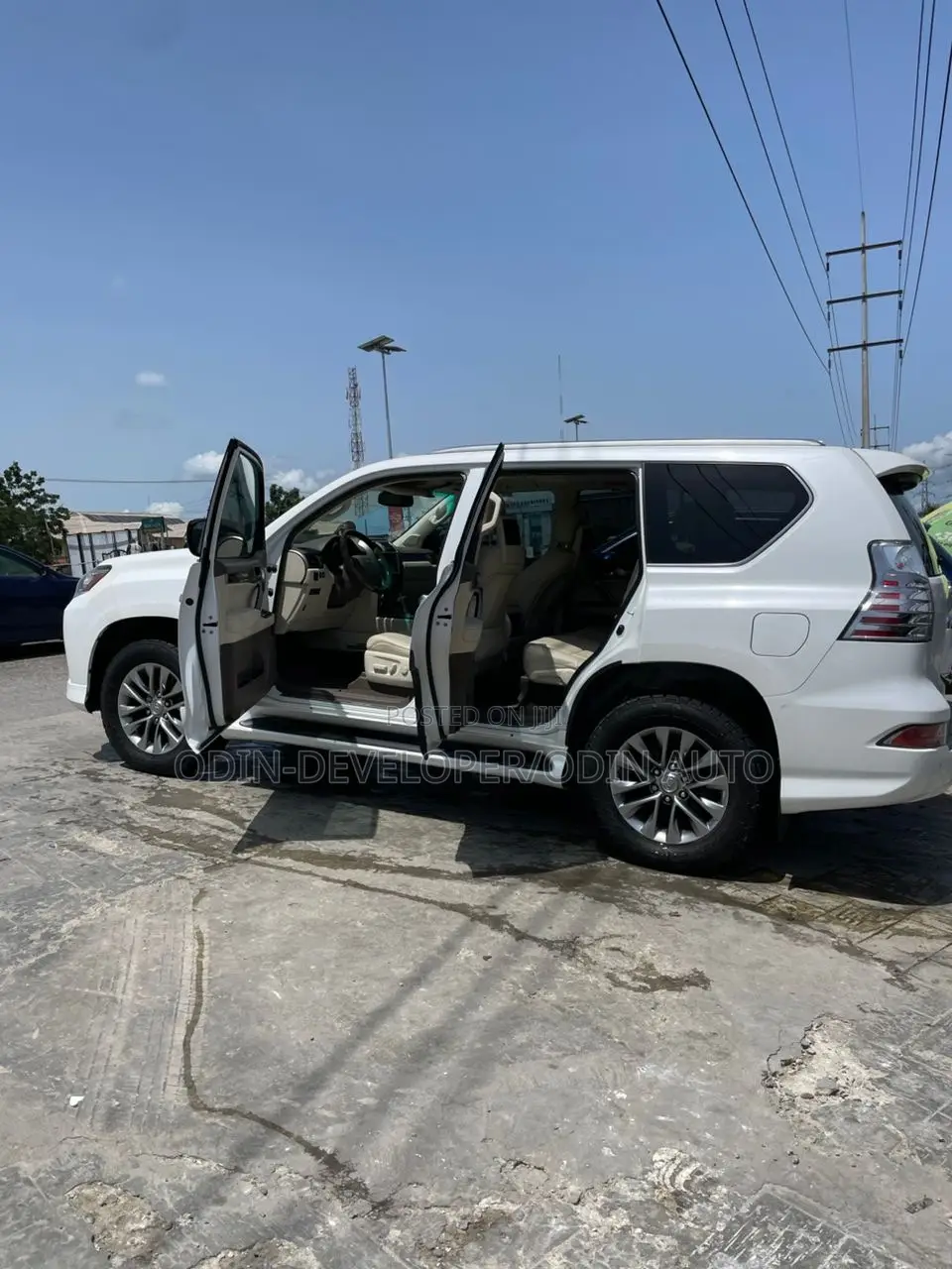 Lexus GX 2016 White