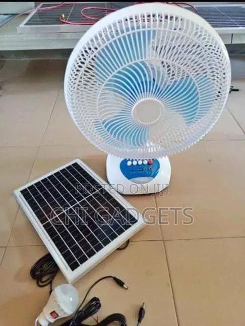 Solar / Rechargeable Fan