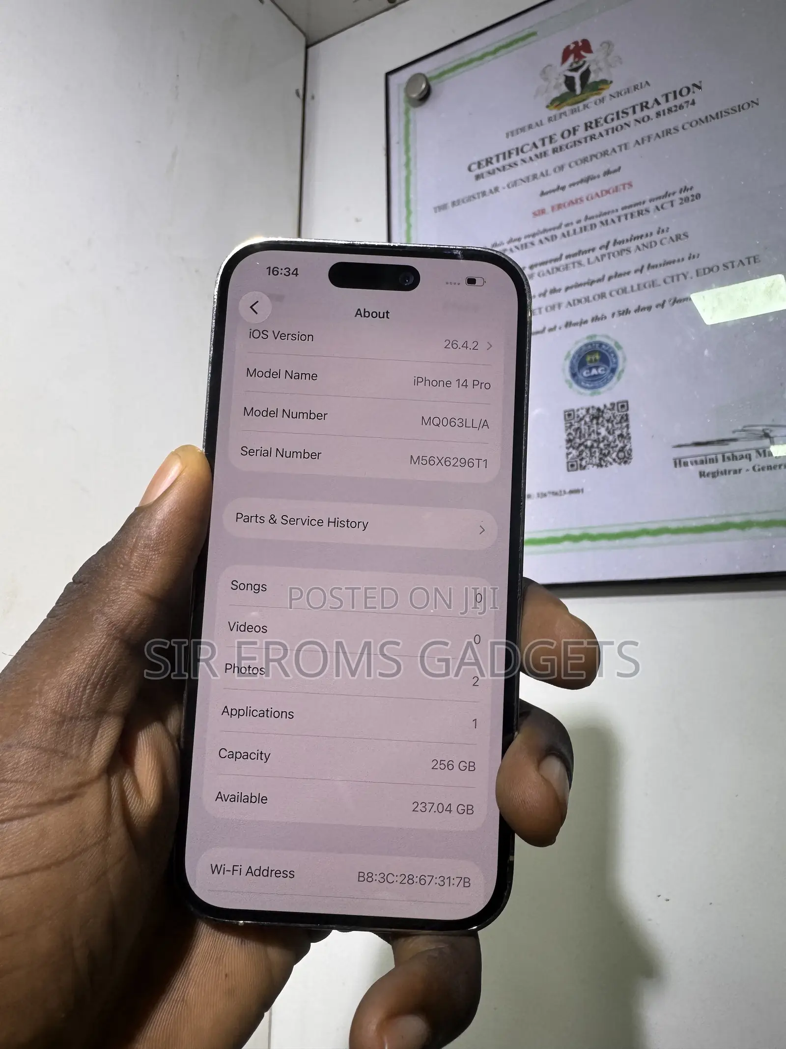 Apple iPhone 14 Pro 256 GB Gold