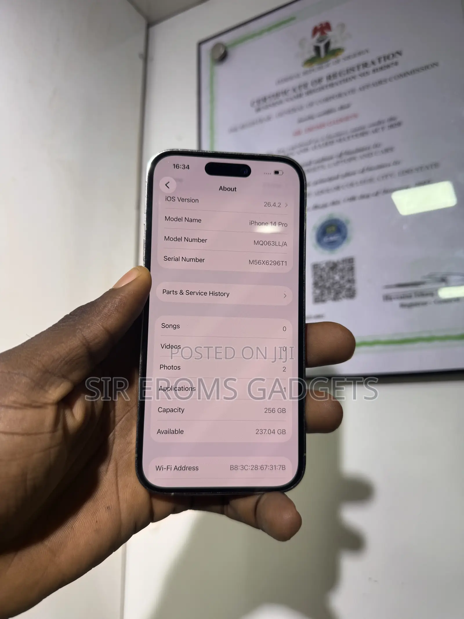 Apple iPhone 14 Pro 256 GB Gold