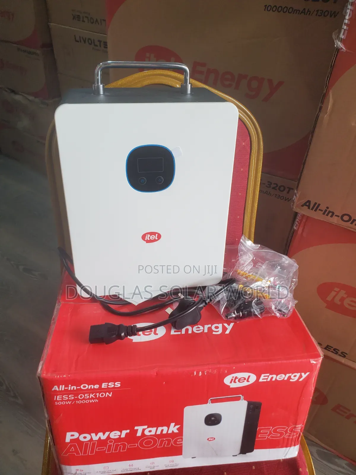 Itel Energy Power Tank 500w/1000wh All in One Solar Generator