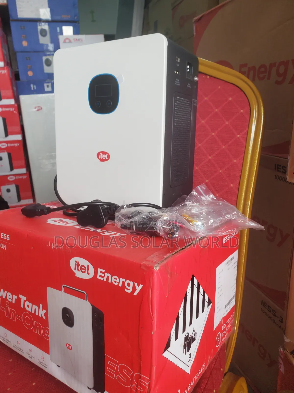 Itel Energy Power Tank 500w/1000wh All in One Solar Generator