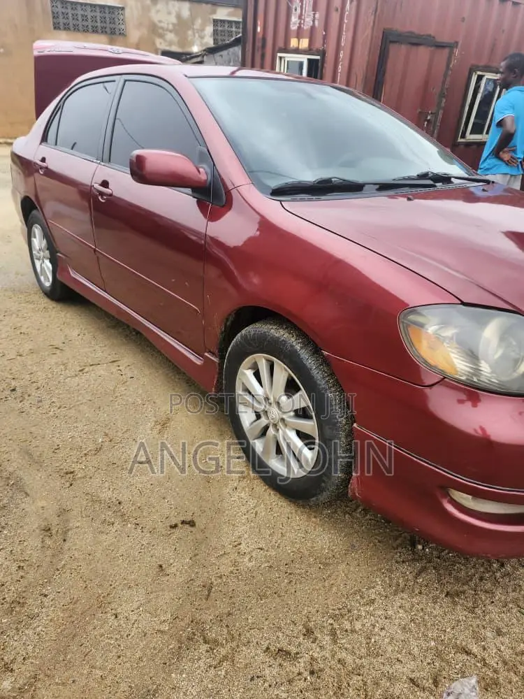 Toyota Corolla S 2005 Red