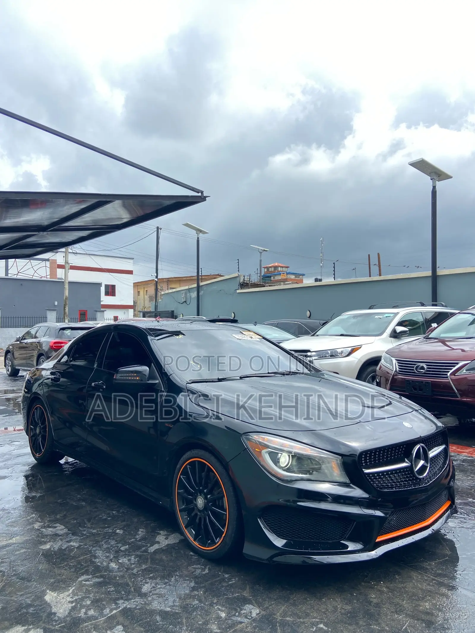 Mercedes-Benz CLA-Class 2016 Black