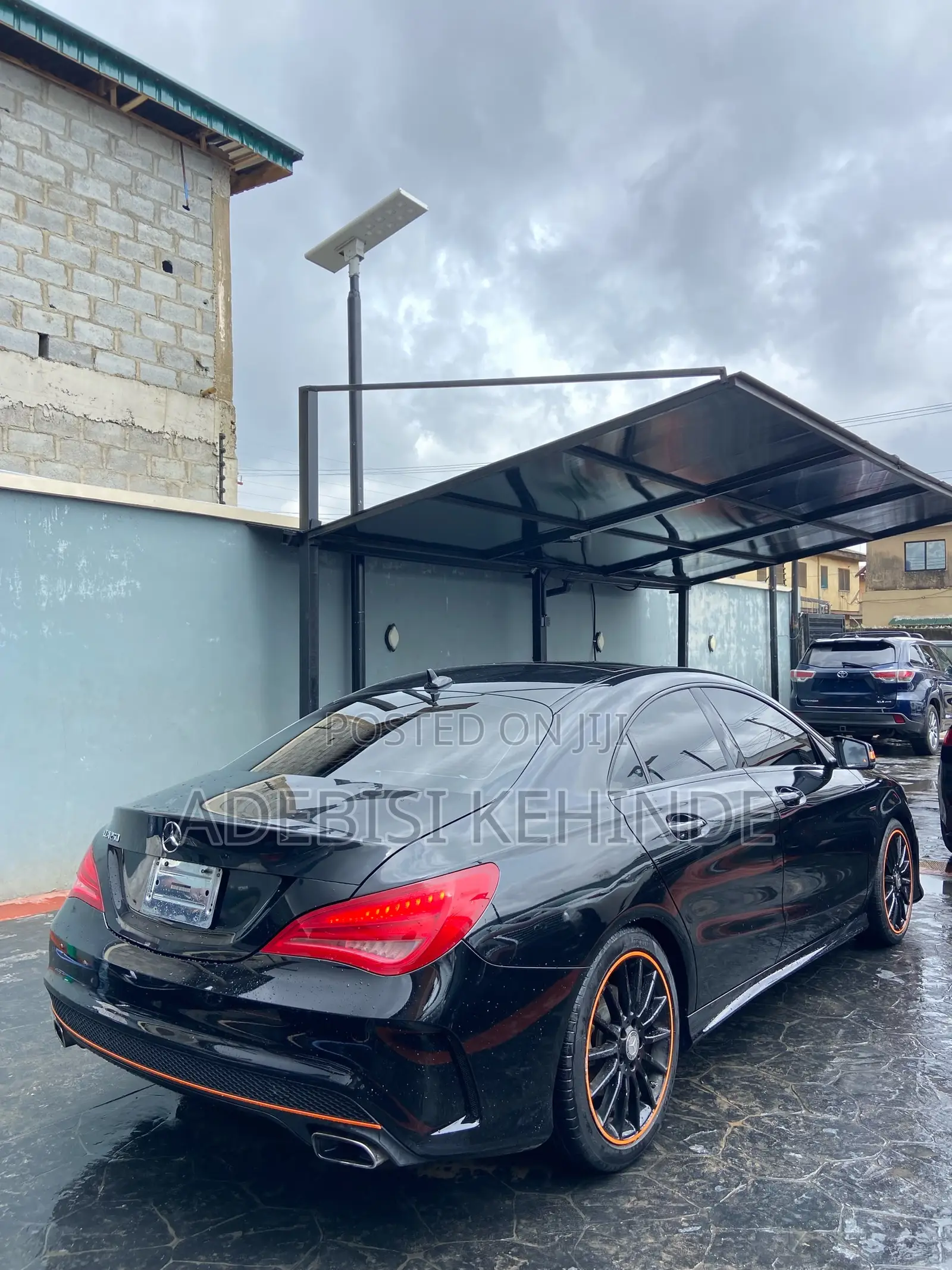 Mercedes-Benz CLA-Class 2016 Black