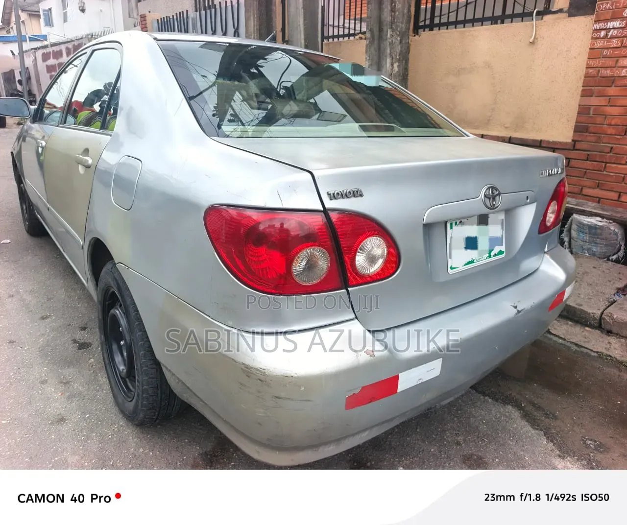 Toyota Corolla 1.8 VVTL-i TS 2007 Silver