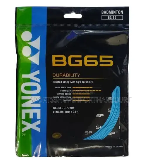 Yonex Bg65 Badminton Racket String
