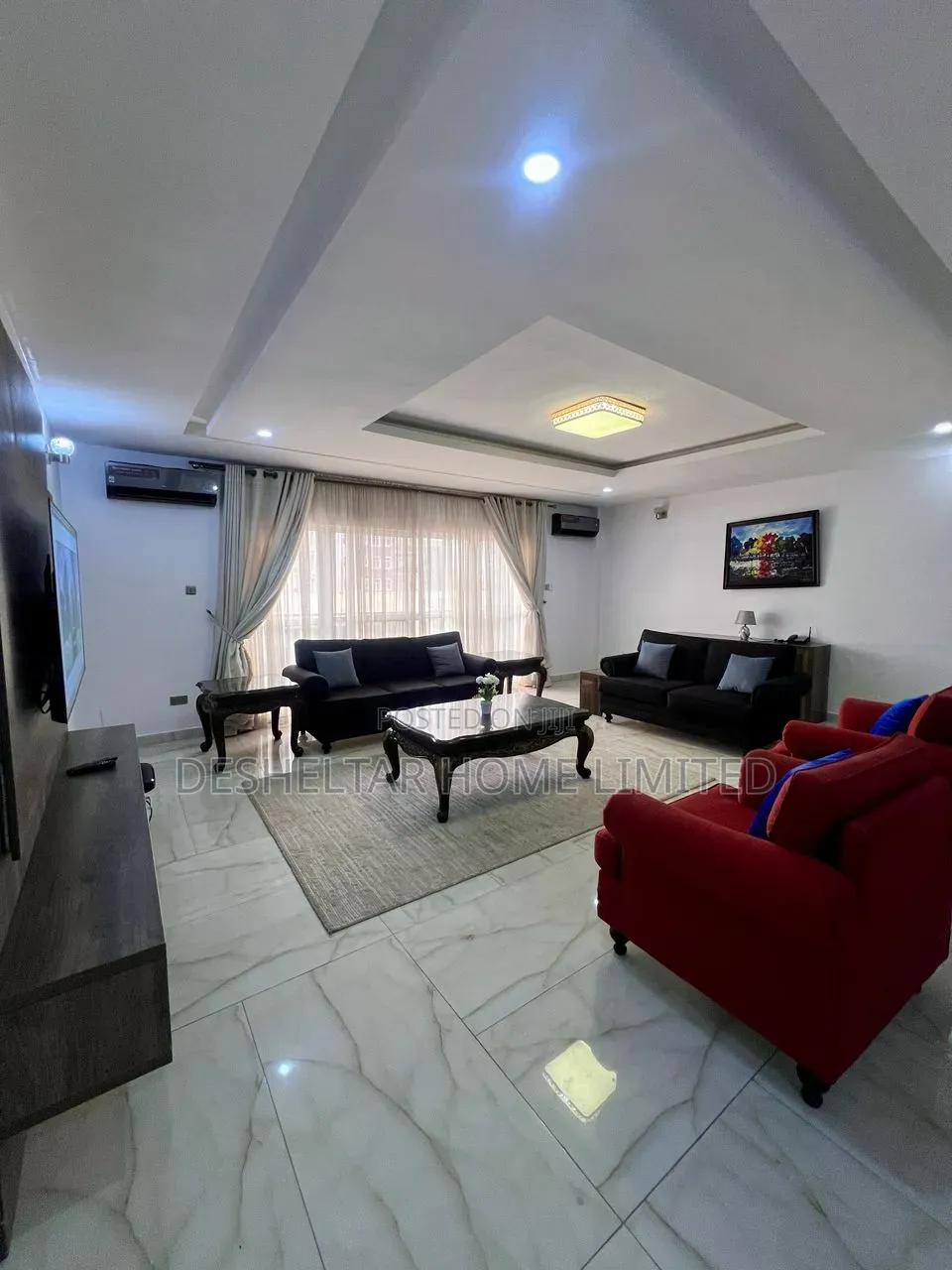 Furnished 3bdrm Apartment in Dideolu Estate, Ligali Ayorinde for rent
