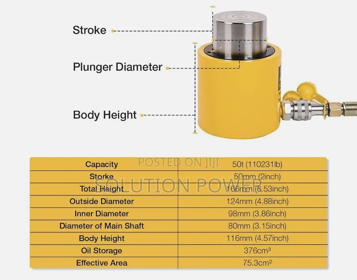 50ton Hydraulic Cylinder Jack