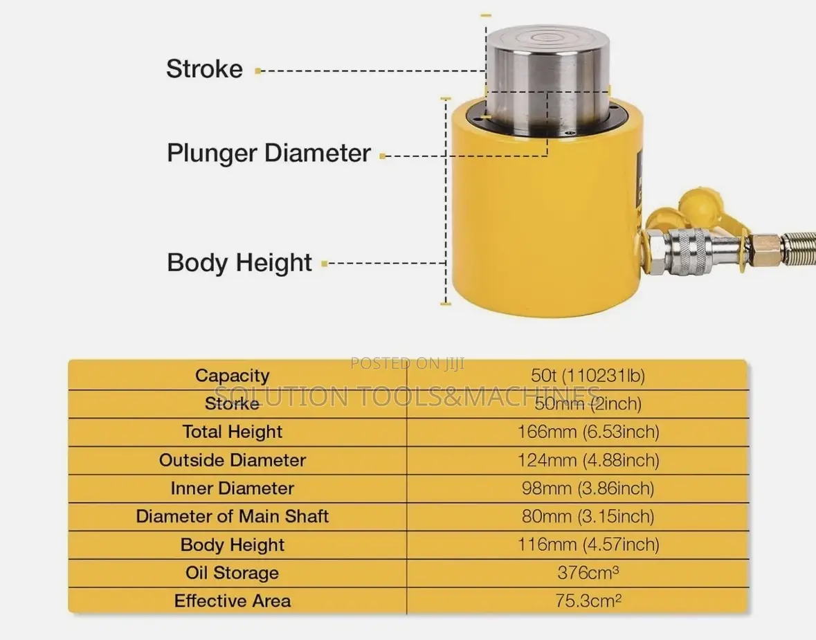 50ton Hydraulic Cylinder Jack