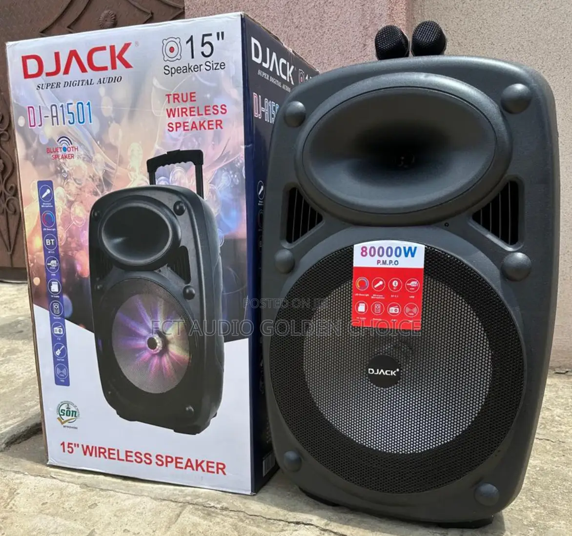 Djack 15 Inches Pa System