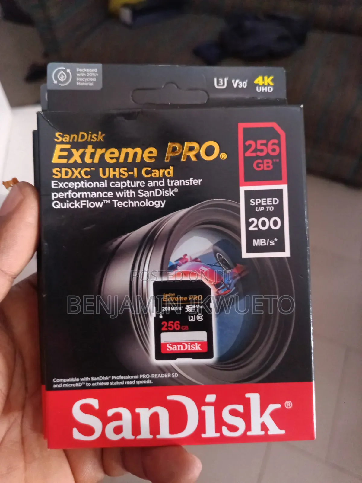 256gig Sandisk Extreme Pro Sd Card