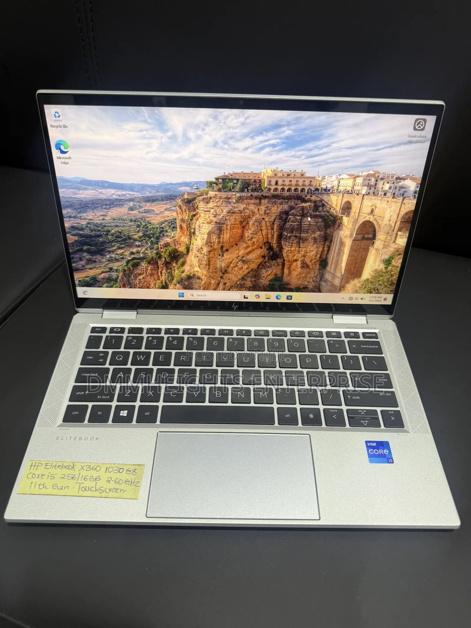 Laptop HP EliteBook x360 1030 G8 16GB Intel Core i5 SSD 256GB