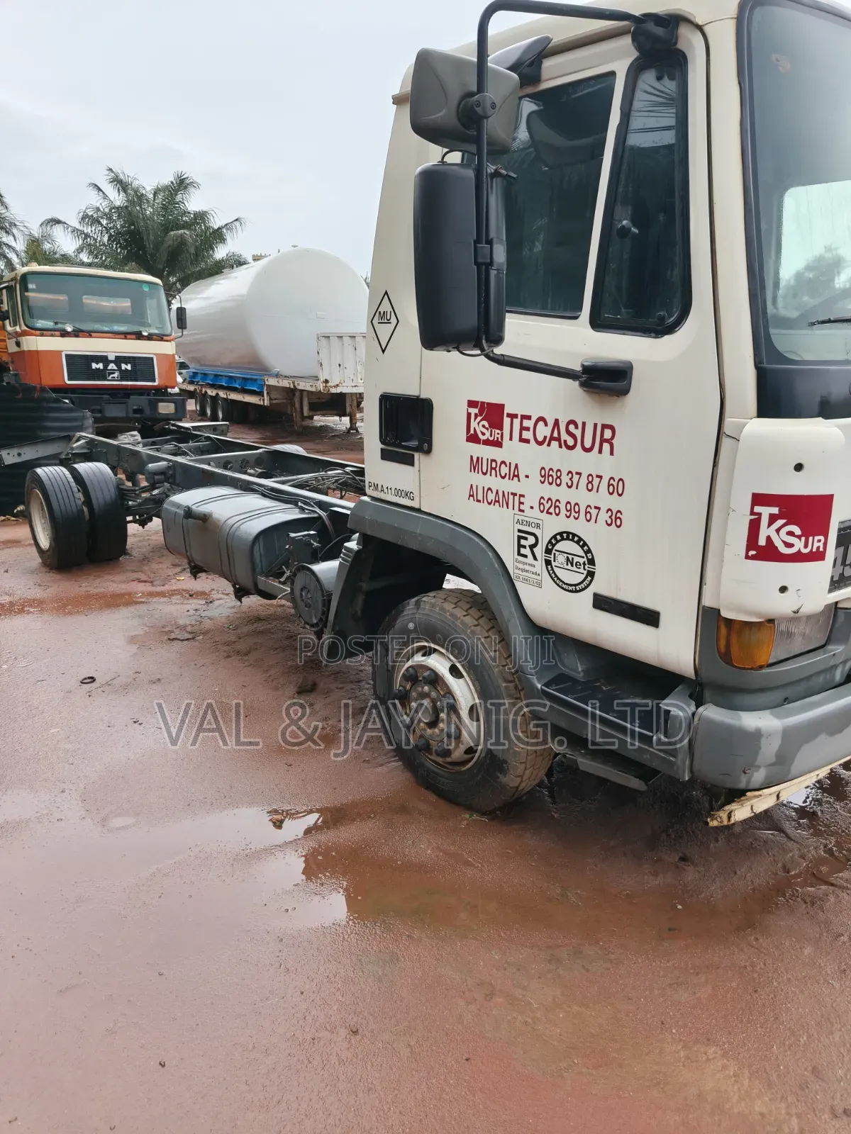 Daf 45 Cap Chassis Truck - Manual Injector - Foreign Use