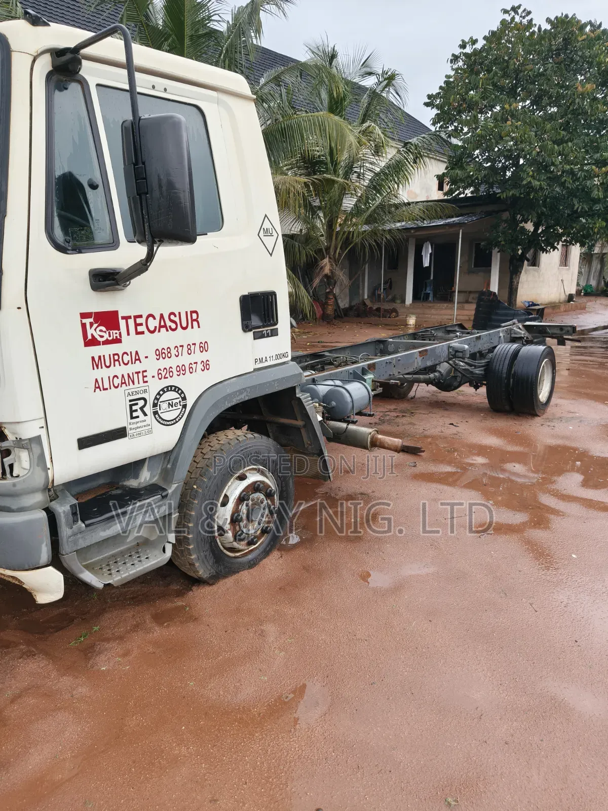 Daf 45 Cap Chassis Truck - Manual Injector - Foreign Use