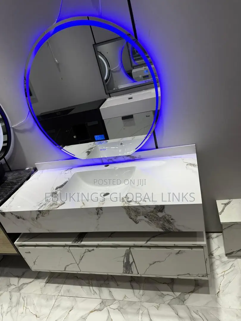 120cm Cabinet Basin With Bluetooth Mirror