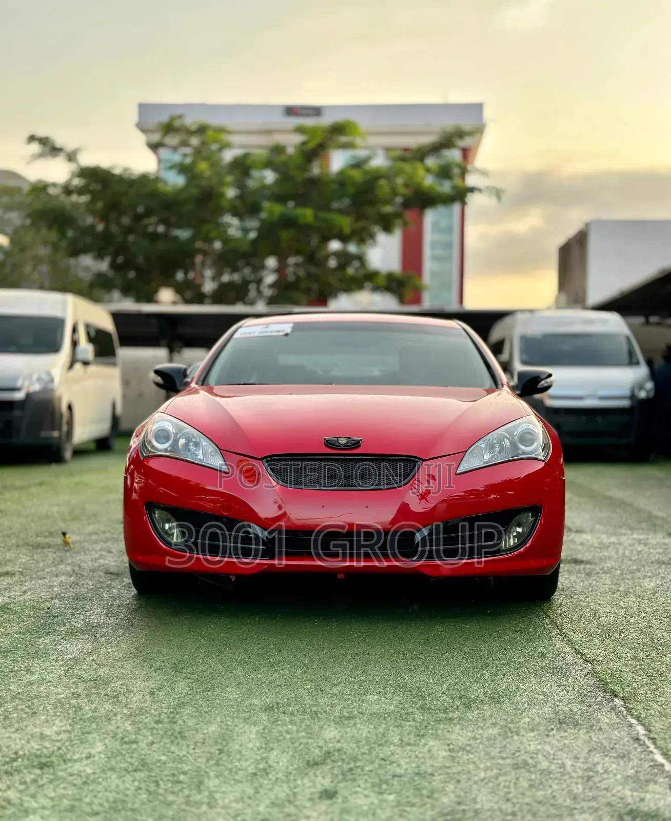 Hyundai Genesis 2012 Red