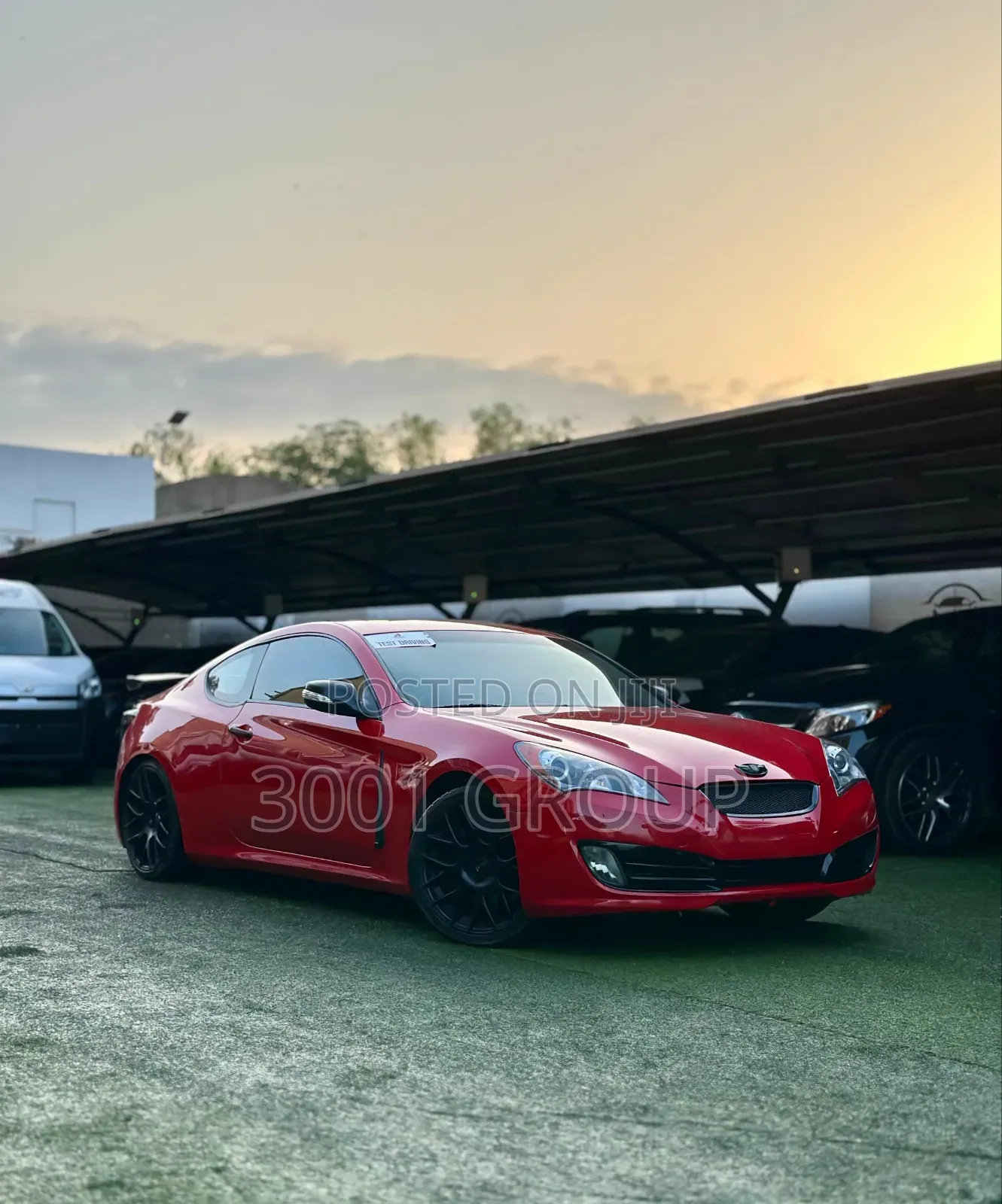 Hyundai Genesis 2012 Red