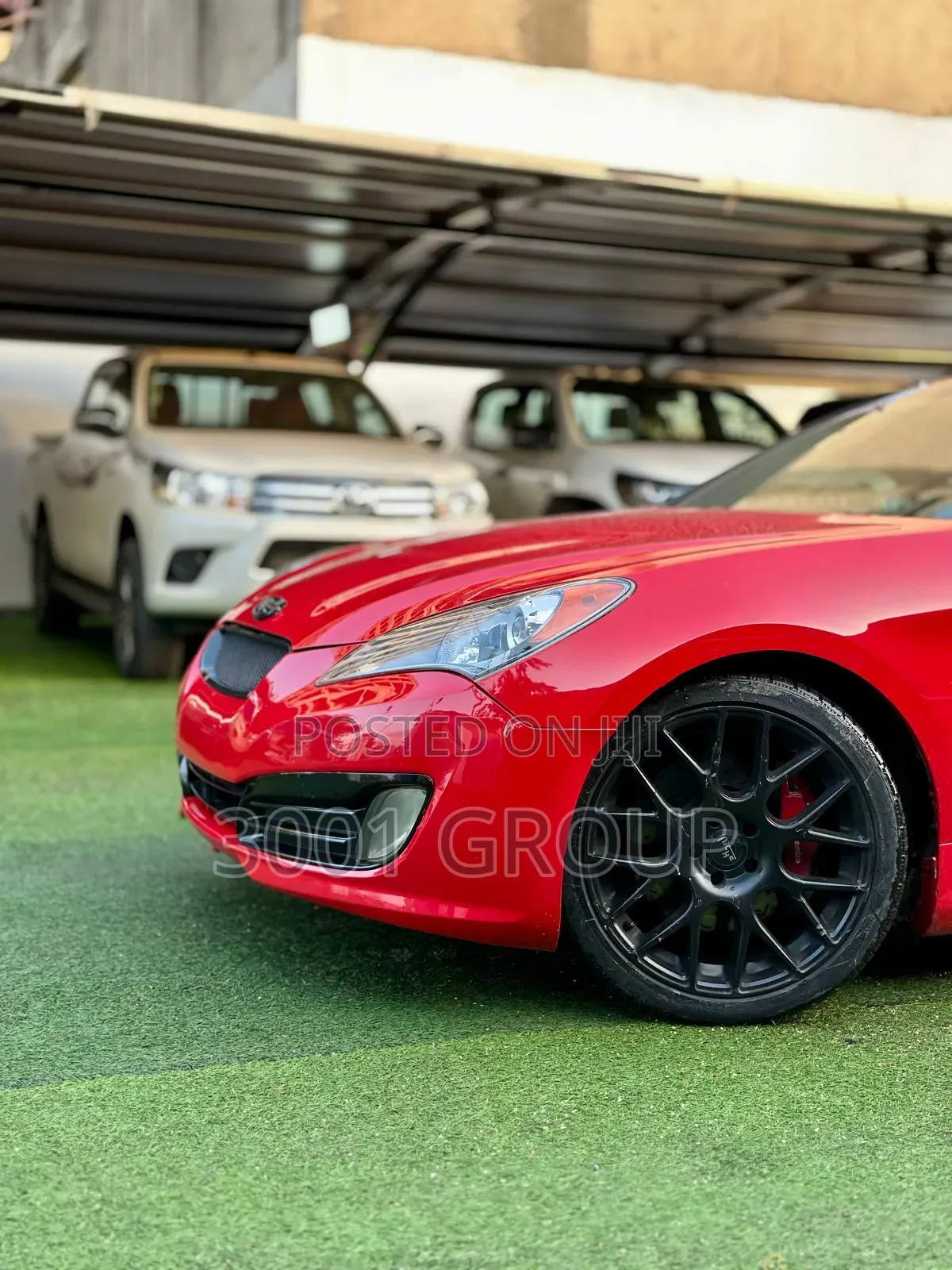Hyundai Genesis 2012 Red