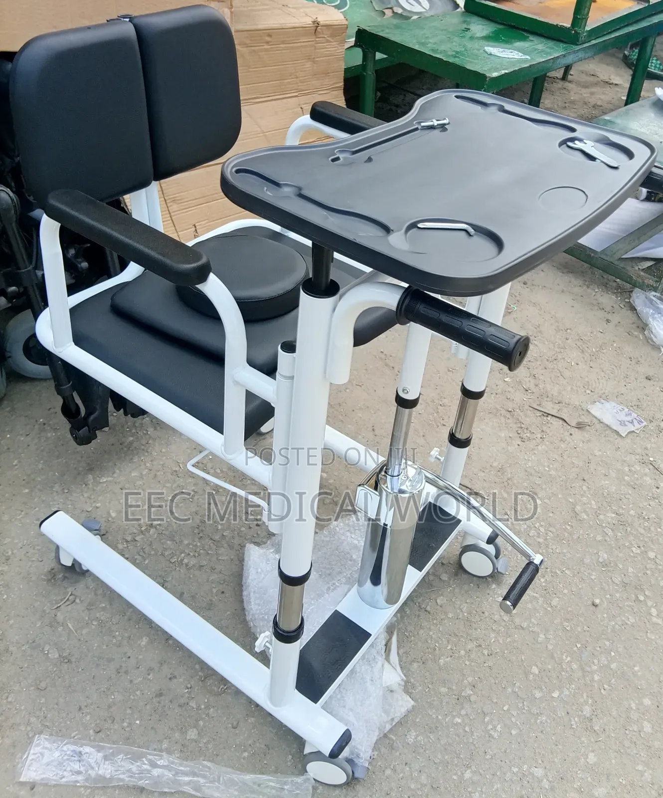 Hydraulic Patient Lift Transfer Chair