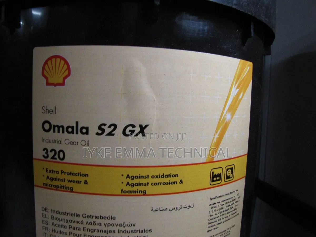 20-Liters Shell Omala S2 Gx 320 Industrial Gear Oil