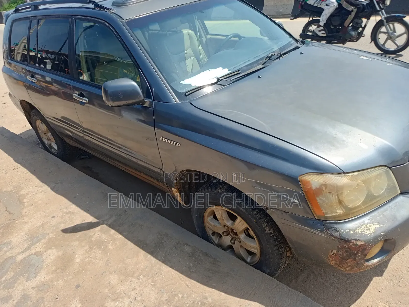 Toyota Highlander 2003 Gray
