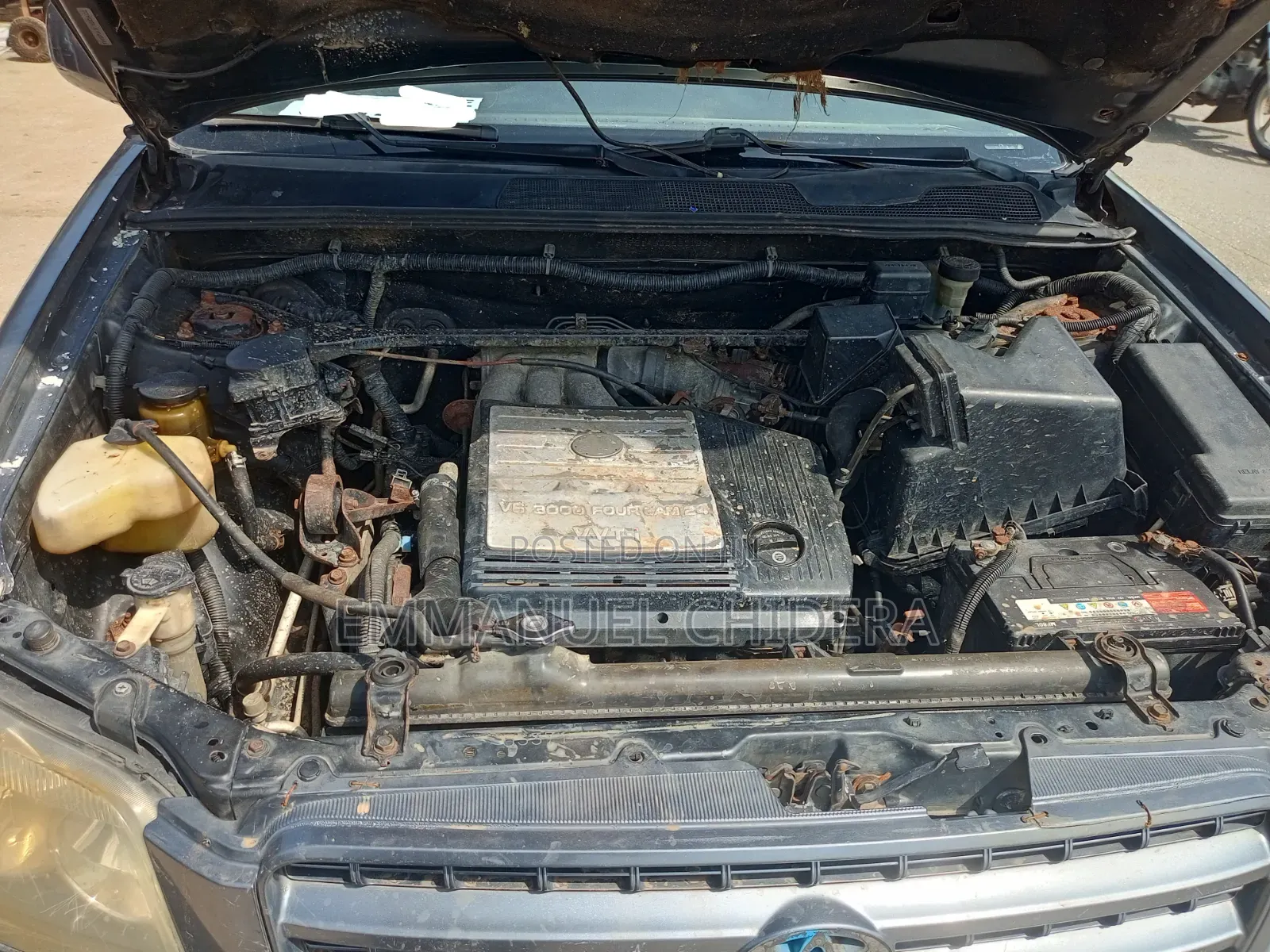 Toyota Highlander 2003 Gray