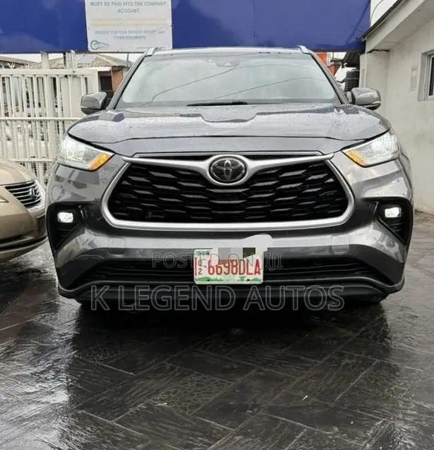 Toyota Highlander 2020 Gray