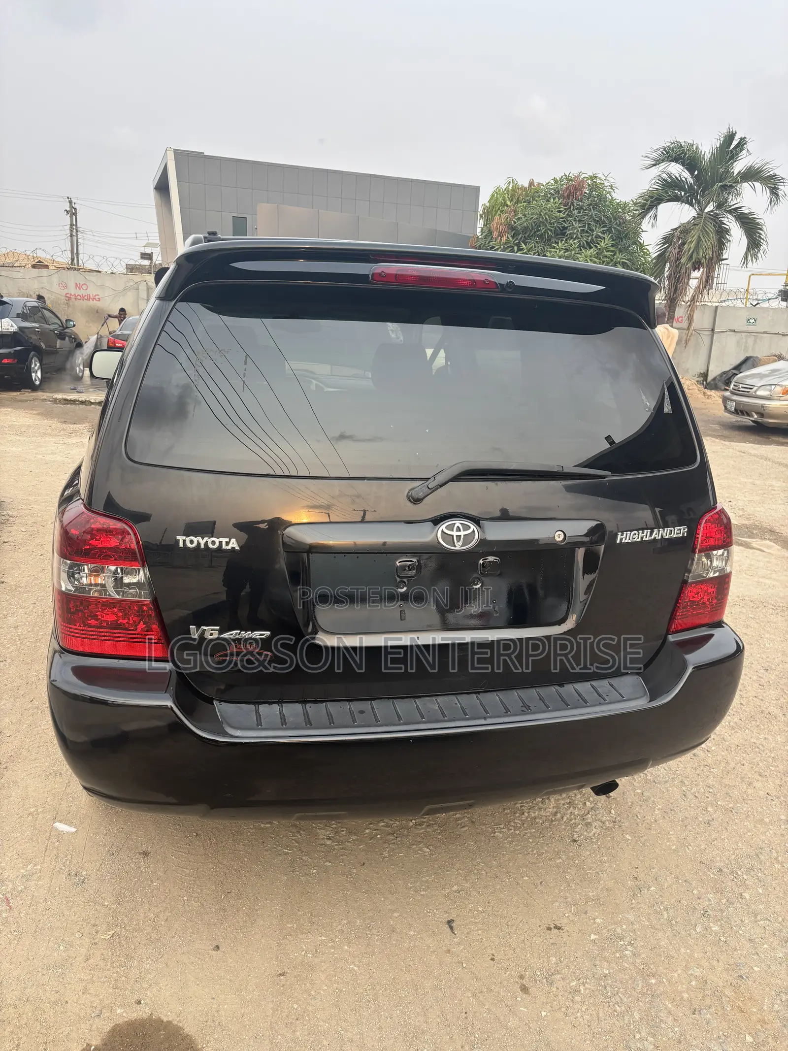 Toyota Highlander Limited V6 2005 Black