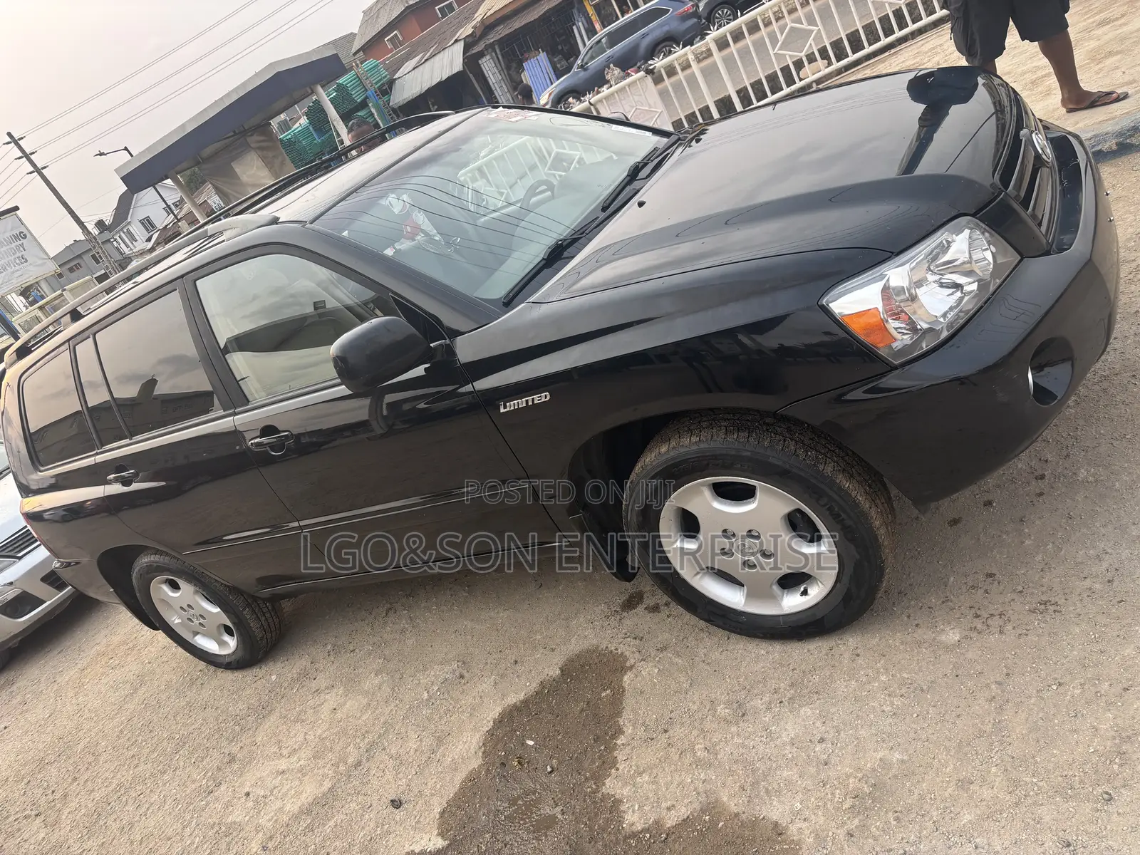 Toyota Highlander Limited V6 2005 Black