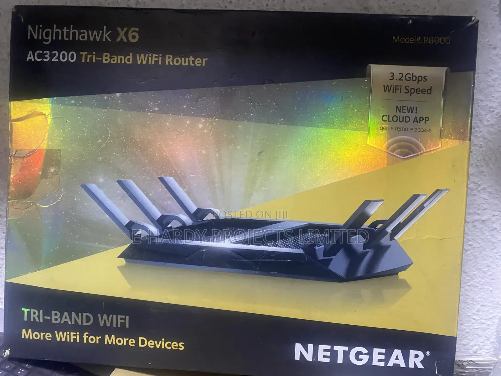 Nighthawk X6 High Performance Tri Band Router