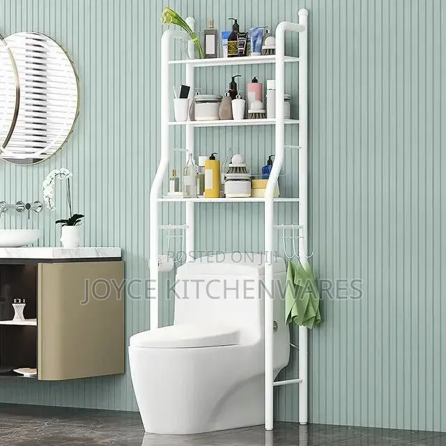 Toilet/ Bathroom Storage Rack, Shelve Organizer, Space