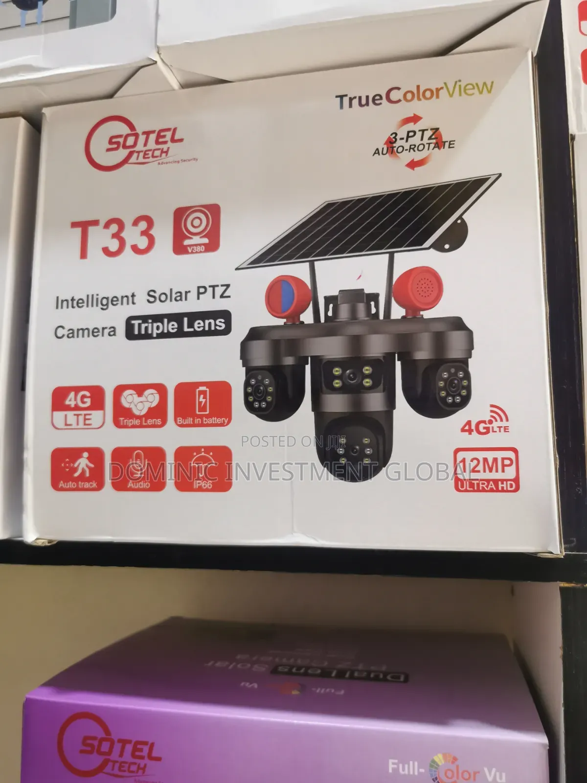Solar PTZ Camera