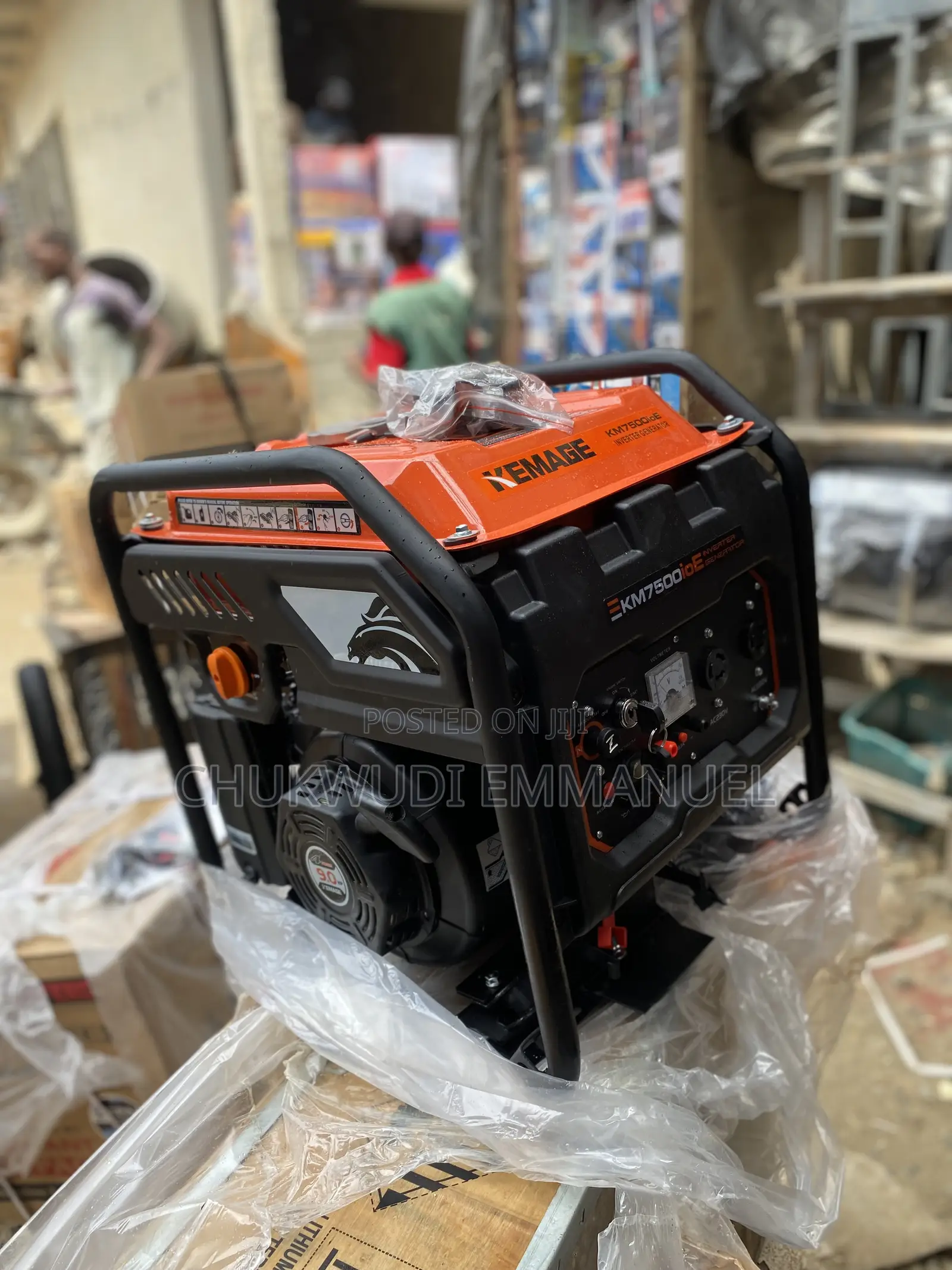 Original Kemage 5.5kva Petrol Generator – 100% Copper Coil