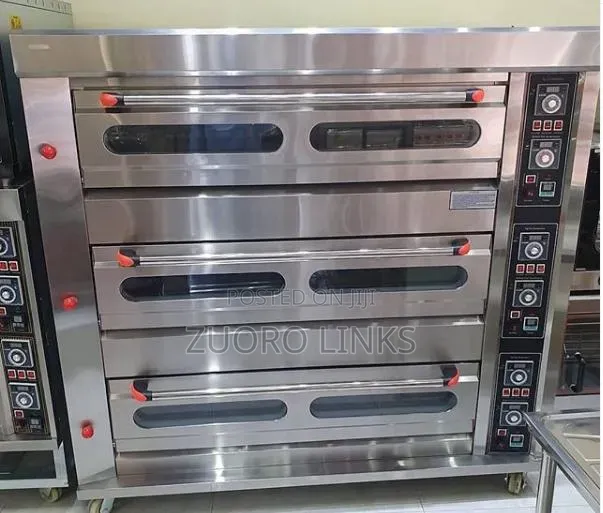 9 Trays Deck Oven
