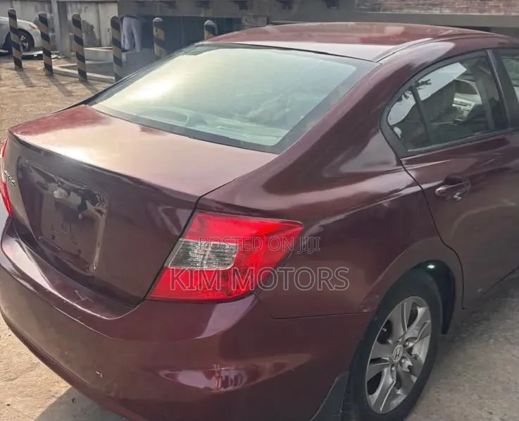 Honda Civic EX Sedan 2012 Burgundy