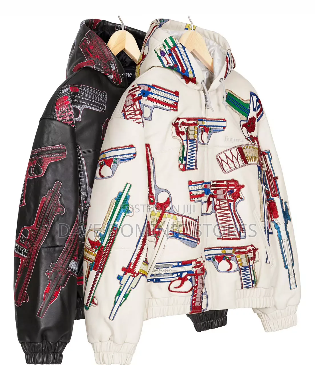 Supreme Gun Embroidered Hooded Jacket