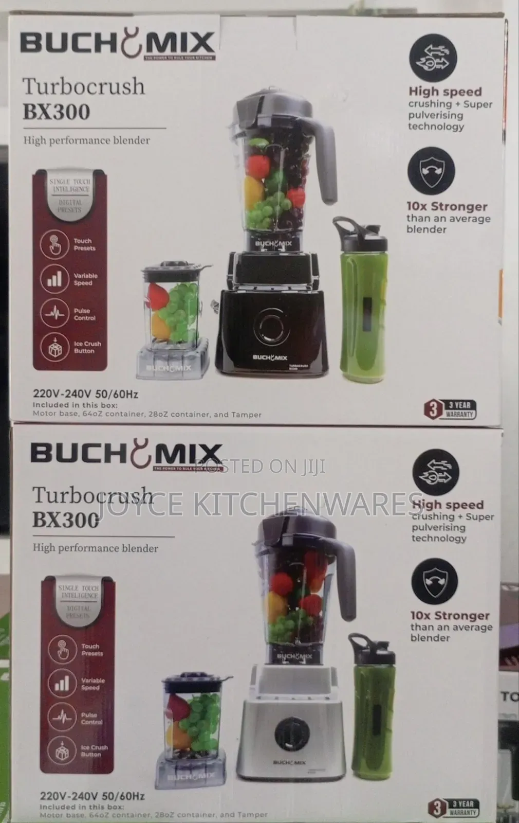 Uchymix Buchymix 3-in-1 Turbocrush Commercial Blender 3litre