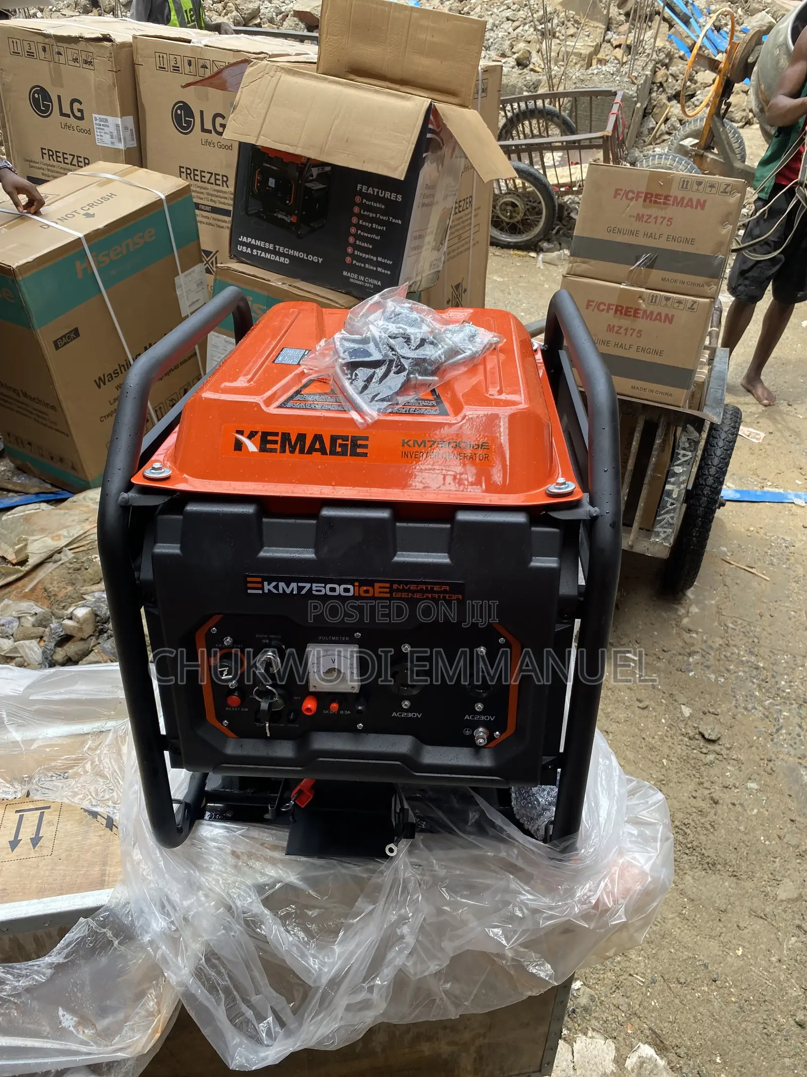 Kemage 5.5kva Generator With Low Noise Operation