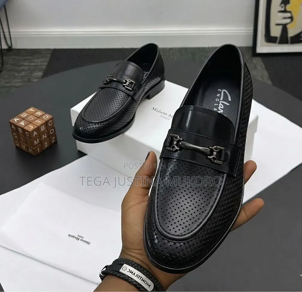 Various Colours Luxury Clarks Men's Chain Flat Shoes