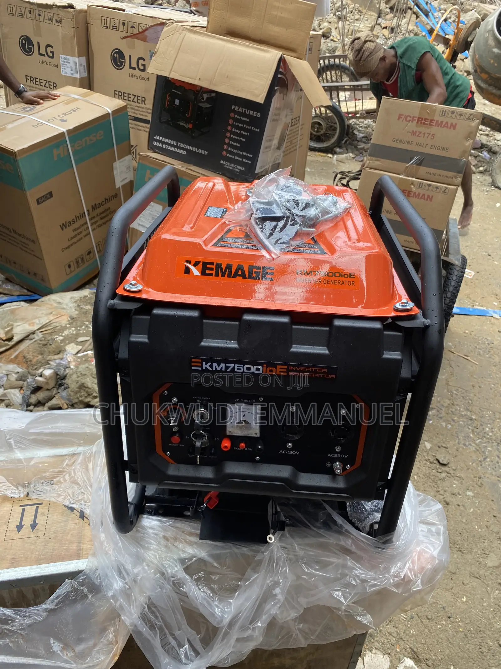 Kemage 5.5kva Generator for Household Appliances